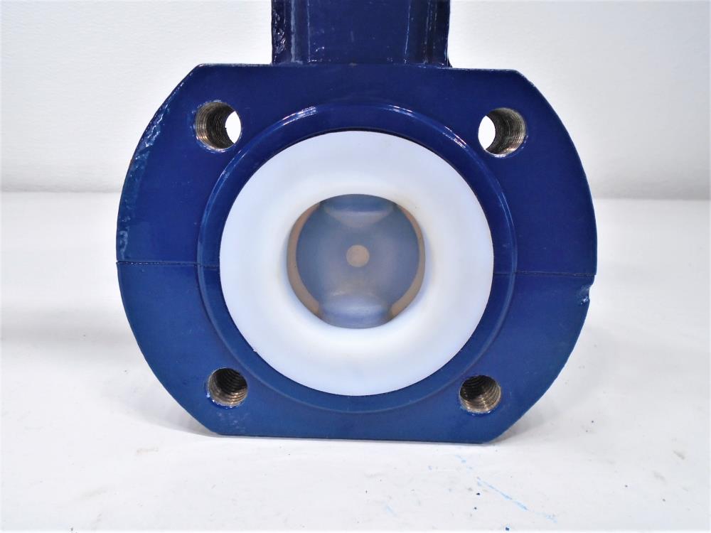 Sure Seal LBF 2" 150# Ductile Iron/Pro-Teflon Lug Butterfly Valve, LBFL1VPP00